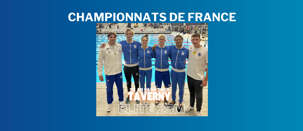 Championnats de France Elite 25m 23au26/10/25 Taverny