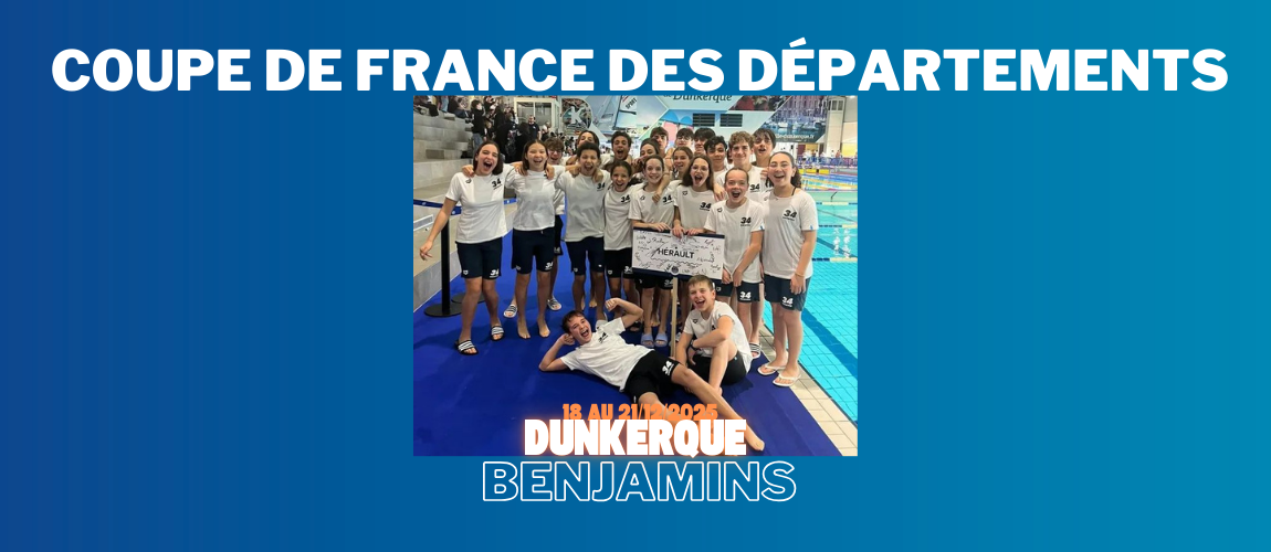 Coupe de France des départements Benjamins 21 et 22/12/25 Dunkerque
